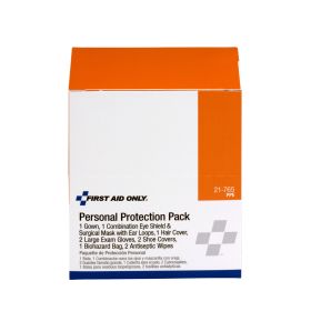 7 Piece Blood borne Pathogens (BBP) Protective Apparel Pack 