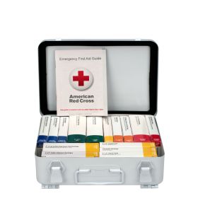 25 Person Unitized Metal First Aid Kit, ANSI Compliant