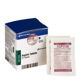 SmartCompliance Refill Aspirin, 2 Tablets per Packet, 10 Packets per Box