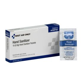 Hand Sanitizer Packets (0.9g), 10 Per Box