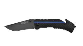 Camillus Thin Blue Line 7.75" Assisted Open Folding Knife 