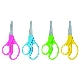 Westcott® Hard Handle Kids Value Scissors, 5, Pointed, Assorted Colors, 2  Pack 