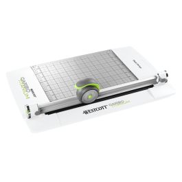 Swingline Guillotine Paper Cutter Heavy Duty, 12 Inch Paper Cutting Board  with Guard Rail, Blade Lock