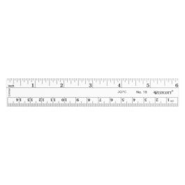 Westcott - Westcott 18 6-Inch Flexible Metric Ruler (18)
