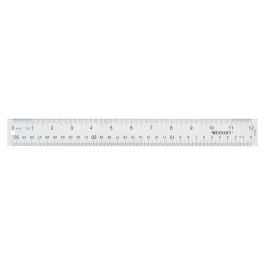 Westcott 12 Transparent Acrylic Ruler, Clear (10562) - Westcott