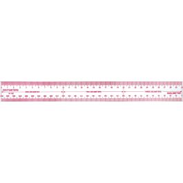 Clearview Metric Ruler 30 cm - Ajax Scientific Ltd