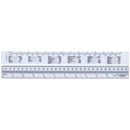10Pc Westcott 12 Magnetic Ruler - 12 Length - Imperial, Metric Measuring  System - 1 Each - Yellow