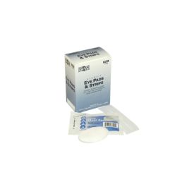 First Aid Only Eyewash Set w/Eyepads and Adhesive Strips