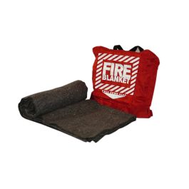 First Aid Only 21-650 62x80 Wool Fire Blanket in Hanging Pouch