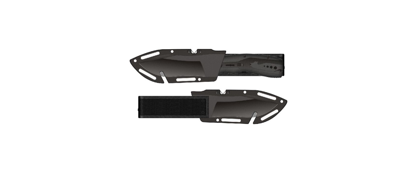 Camillus Injekt 9 Multi-Tool Survival Knife, Fixed 4.25 Blade with S –  HardGrizzly