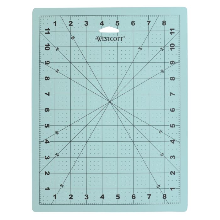 Westcott 9 X 12in Self-Healing Craft Cutting Mat with Grid for Sewing,  Quilting, Card Making (00503-PARENT)