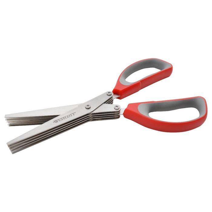 Westcott 8 All Purpose Shredder Scissor, Red (15471)