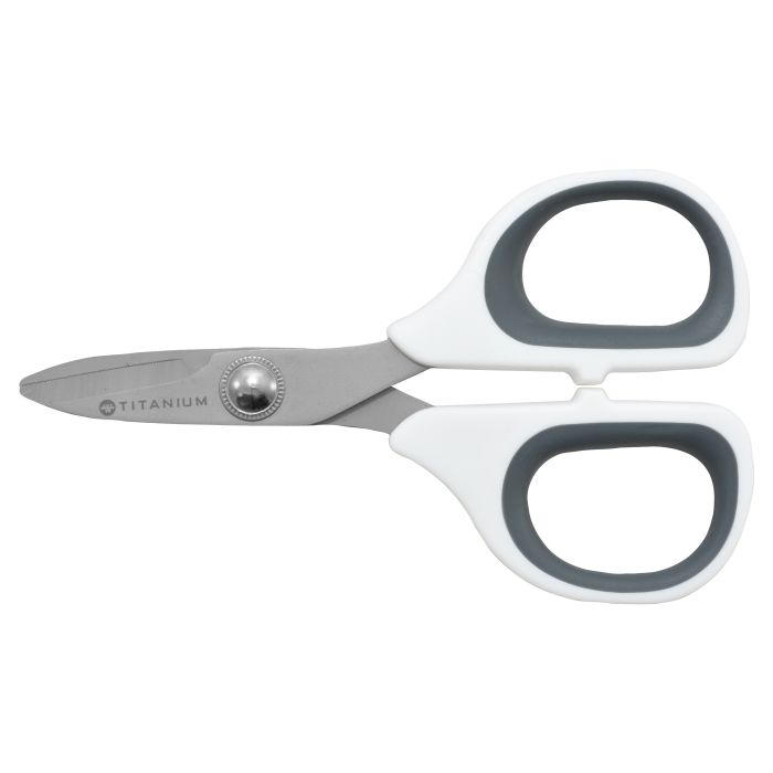 Mini Loop Scissors for Teens and Adults 5.5 Inches (6-Pack)