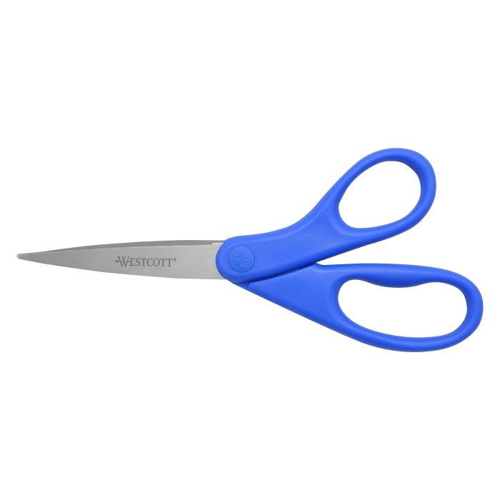 Westcott - Westcott All Purpose 8 Straight Sewing Scissors, Blue (16382)