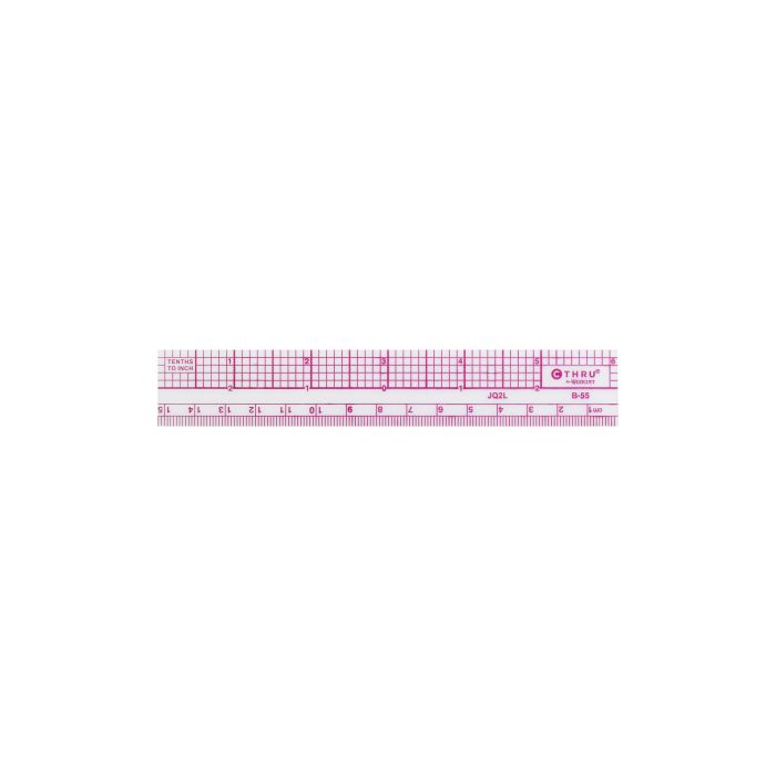 Pink ruler measurement scale tool. Measuring tool accessories for