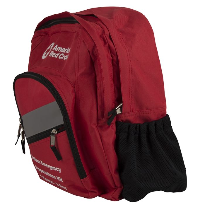 Red cross orders cooler backpack