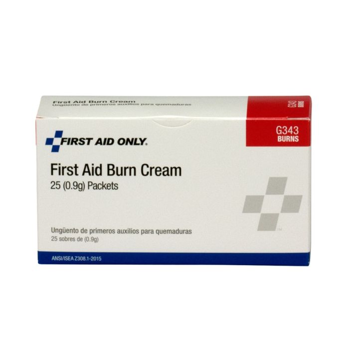 First Aid Burn Cream, 25 Per Box