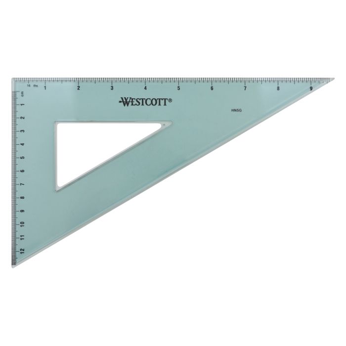 8963 | 60-degree Triangle Ruler, 3 to 9 inches finished