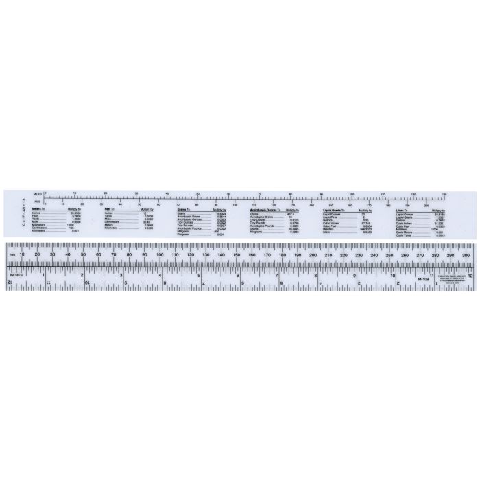 Professional Safety Cutting Ruler 12 (30cm)