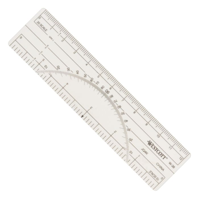THD 12-inch + 6-inch Stainless Steel Straight Ruler Set Engineering School  Office Precision Measuring Hand Tool
