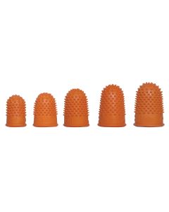 Westcott® Heavy Duty Non-Ventilated Finger Tips, Assorted Sizes