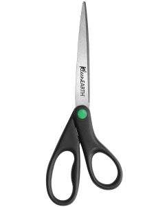 Westcott® KleenEarth® 9" Straight Black Hard Handle Scissors