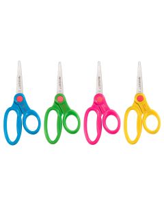 Westcott Kids 5" Scissors With Anti-microbial Protection, Pointed, Assorted Colors