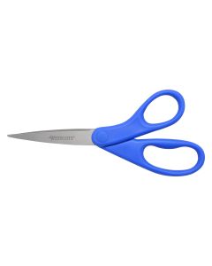 Westcott All Purpose 8" Straight Sewing Scissors, Blue (16382)