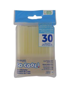 Westcott "So Cool!" Low-Temp Glue Sticks for Young Crafters, Pack of 30 (17986)