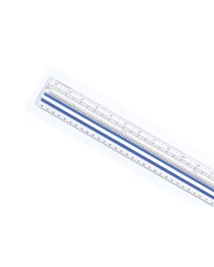 Westcott 12" Data Processing Magnifying Ruler, Clear (14125)