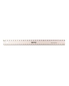 Westcott® 30cm White Plastic Ruler (41130)