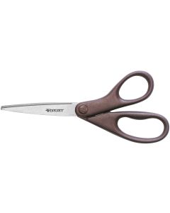 Westcott All Purpose Design Line Stainless Steel Scissors, 8" Straight, Metallic Burgandy (41511)
