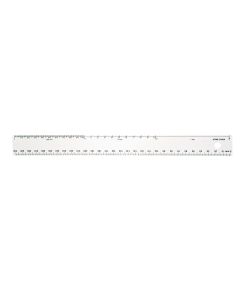 Westcott® 30cm White Plastic Ruler (46930)