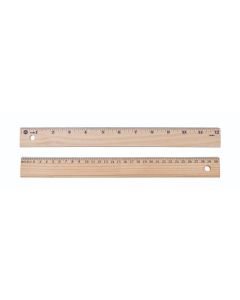 Westcott® 12"/30cm Wood Ruler