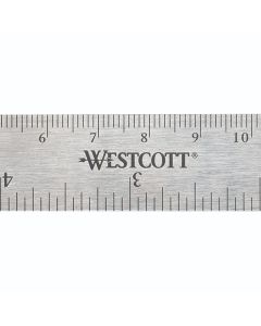 Westcott® 15cm/6" Stainless Steel Ruler
