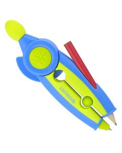 Westcott Kids Soft Touch School Compass With Anti-Microbial Protection, Assorted Colors (14373)