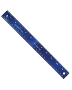 Westcott 12" Stainless Steel Ruler With Non Slip Back, Assorted Colors (14150)