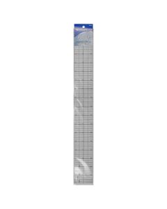 Westcott 15 Data Processing Magnifying Ruler, Clear (40711)