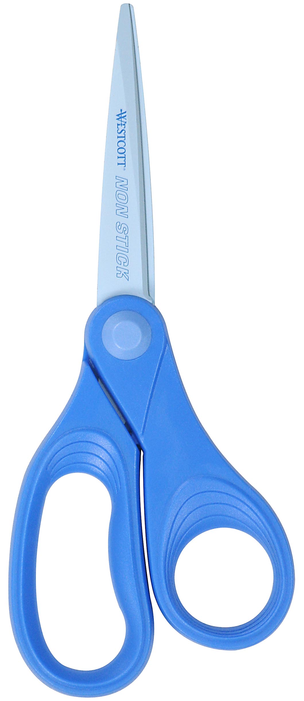 Westcott Non Stick Scissors, Blue, 8" Straight (14866)