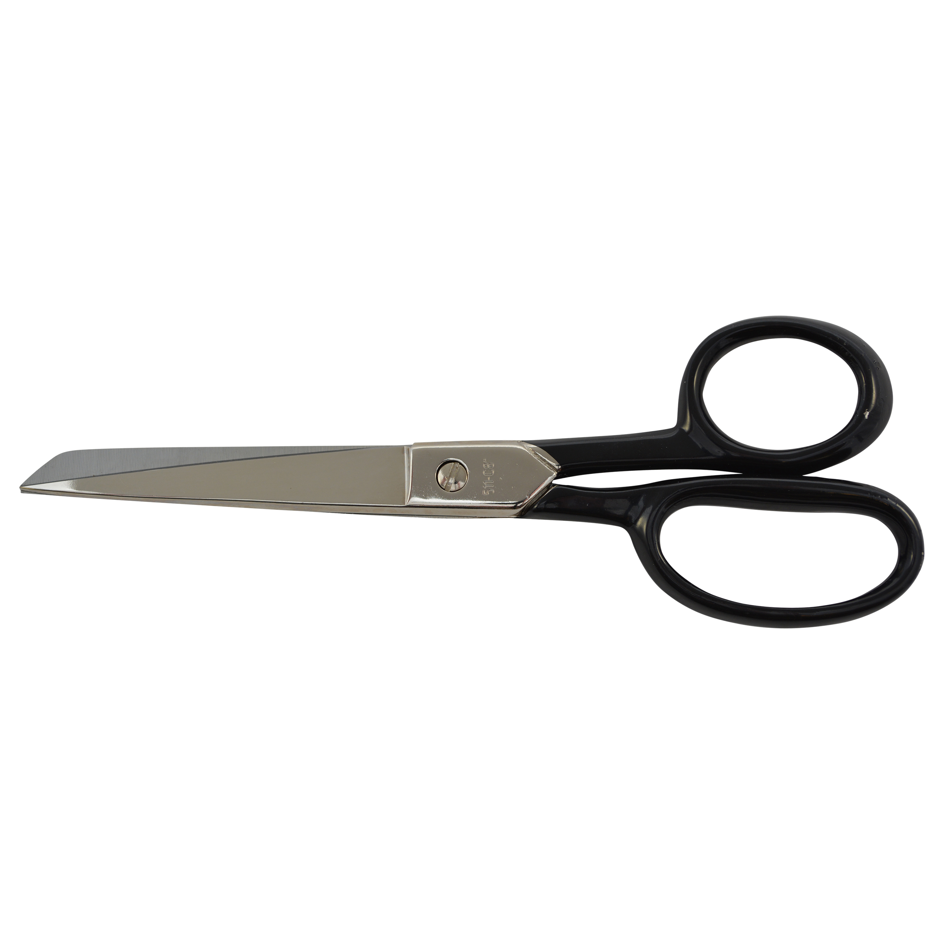 Westcott Forged Nickel Plated Straight Office Scissors, 8", Black (10260)