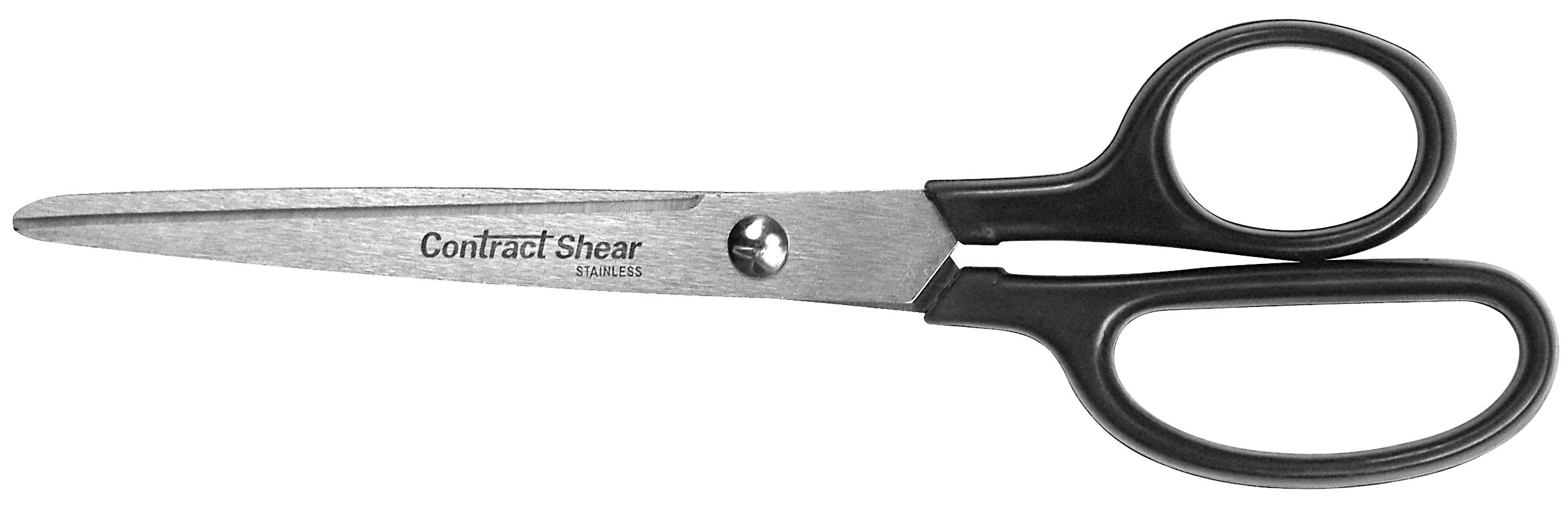Westcott Contract Stainless Steel Scissors, 7", Black (10571)