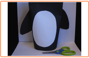 Cool Penguin Puppet Step 3