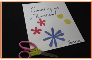 Counting on Rainbows Step 3