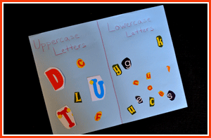 Looking at Letters Step 3