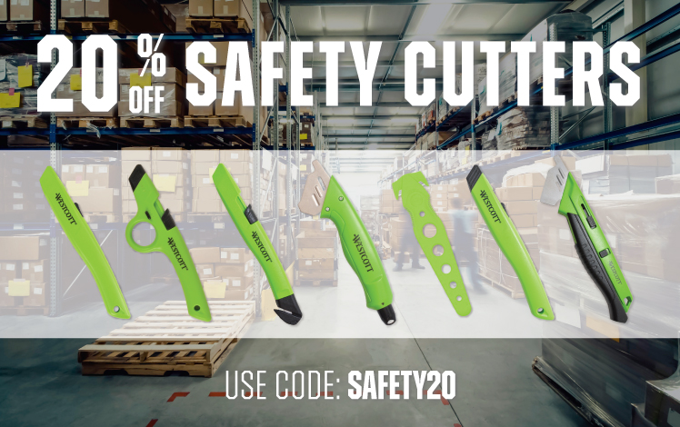 20% OFF Safety Cutters